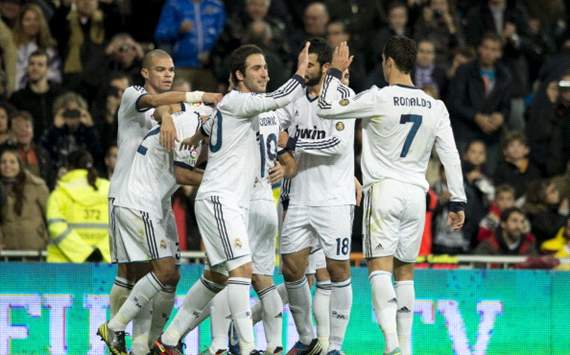 Real Madrid celebrates