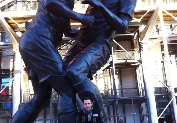 Materazzi tweets picture of himself with Zidane headbutt statue