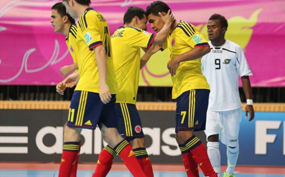 Colombia futsal vs Islas Salomon