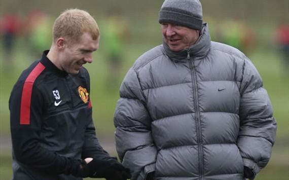 Alex Ferguson, scholes