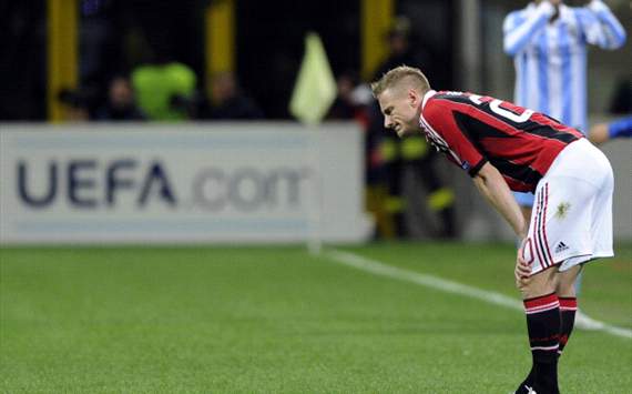 AC Milan handed Abate injury blow