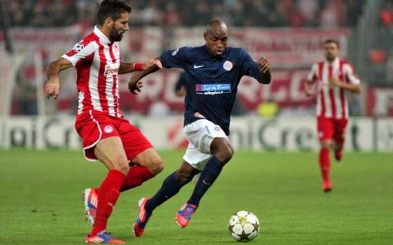 Dimitris Siovas vs Souleymane Camara - Olympiakos vs Montpellier - Champions League