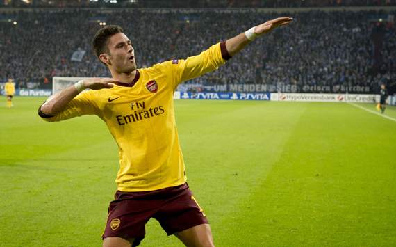 CL - FC Schalke 04 v Arsenal FC, Olivier Giroud