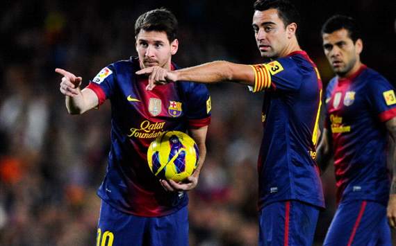 Messi, Xavi