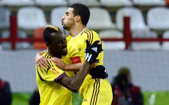 UEFA Europa League, Anzhi Makhachkala v Liverpool, Lacina Traore, Mbark Boussoufa