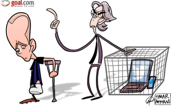 Sneijder se recupera... sin redes sociales