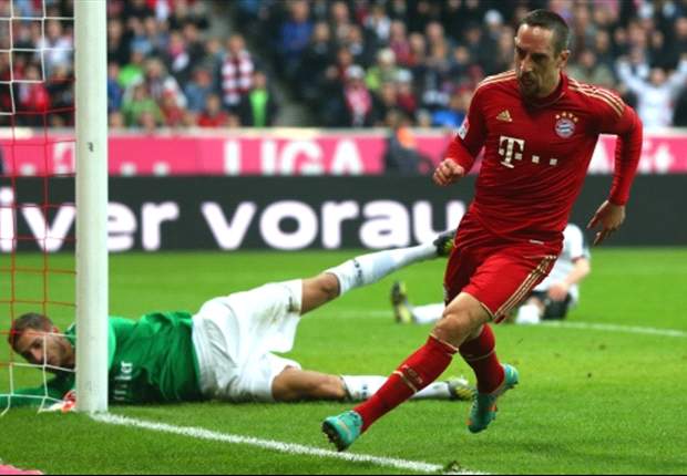 Bundesliga Team of the Week: Ribery stars once again for Bayern