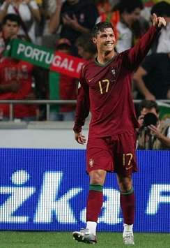 Euro 2008 Qualifier: Portugal - Poland, Ronaldo (firo)