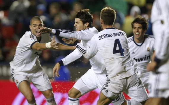 Morata goal - Levante v Real Madrid