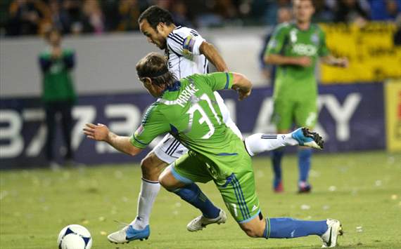 Landon Donovan, Jeff Parke, LA Galaxy, Seattle Sounders, MLS