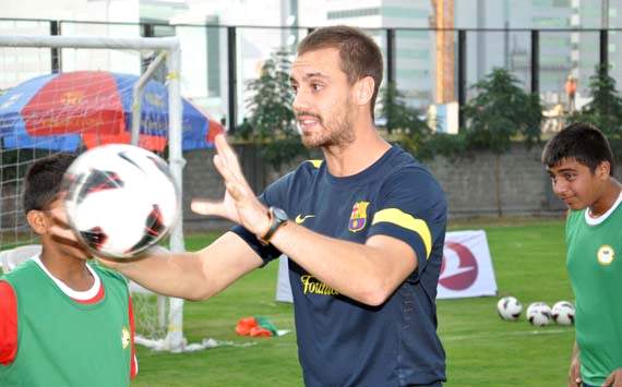 Barcelona's football school conducts open trials in Delhi