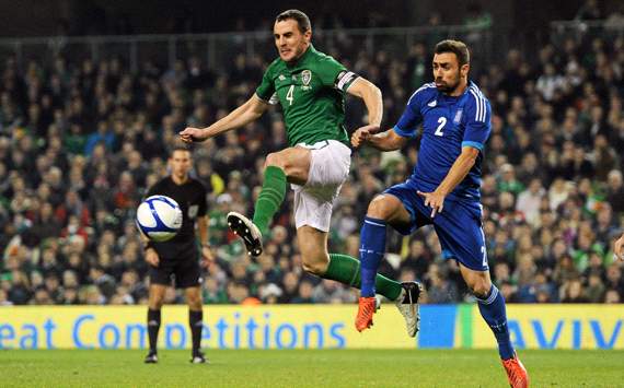 Friendly International, Republic of Ireland v Greece, John O'Shea, Ioannis Maniatis
