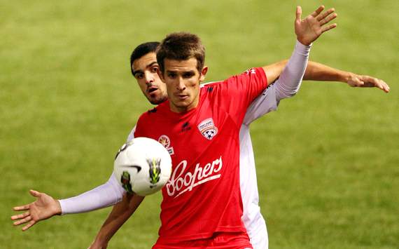Aziz Behich - Melbourne Heart - Dario Vidosic - Adelaide United