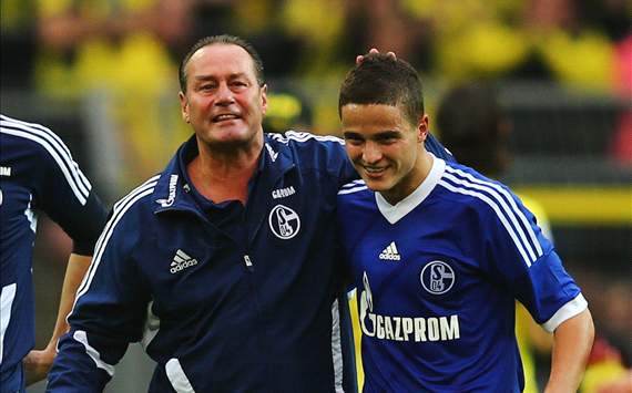 Huub Stevens, Ibrahim Afellay (Schalke 04)
