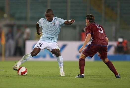 Serie A: Lazio-Siena, Mudingayi (Foto Grazia Neri)