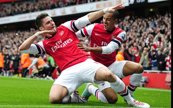 EPL: Olivier Giroud , Arsenal v Tottenham