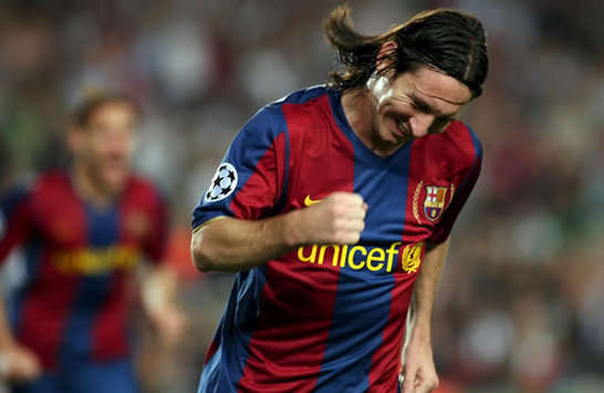 Champions: Lionel Messi - Barcelona-Lyon (MarcaMedia)