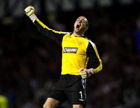 Champions League: Allan McGregor , Rangers - VfB Stuttgart (PA)