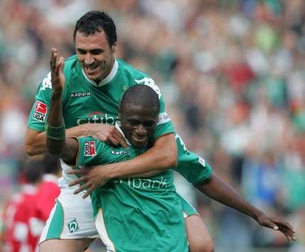 Torgaranten einer furiosen Viertelstunde: Boubacar Sanogo und Hugo Almeida (firo)