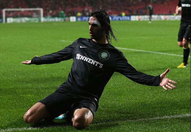Samaras blames nerves for Celtic defeat