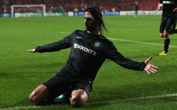 Samaras blames nerves for Celtic defeat