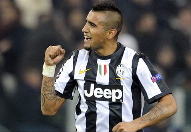 Juventus handed Vidal muscle injury blow