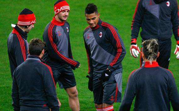 Milan training