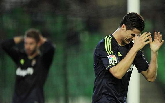 ronaldo , sergio ramos , real betis v real madrid