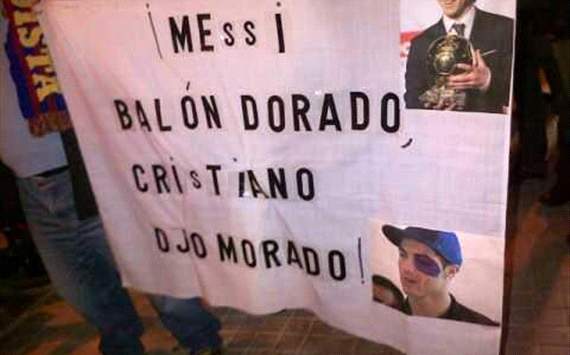 ronaldo- levante fans