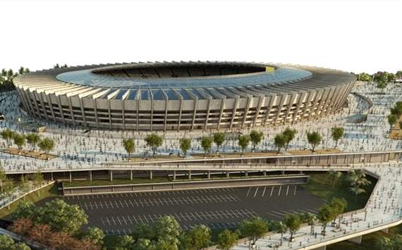 WM-Stadion in Belo Horizonte feierlich eröffnet