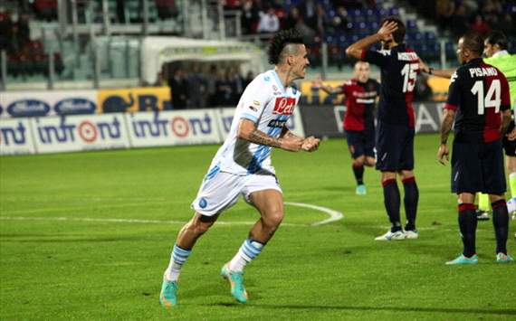 Marek Hamsik -  Cagliari-Napoli - Serie A 