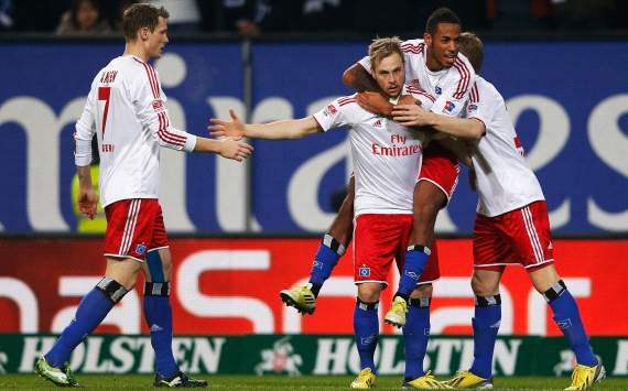 Germany, Bundesliga, Hamburger SV vs. FC Schalke 04, Maximilian Beister