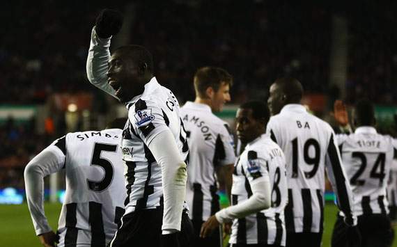 EPL - Stoke City v Newcastle United, Papiss Cisse