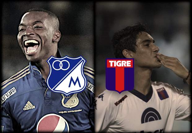 Apuestas: Millonarios y Tigre por un boleto a la Final de Sudamericana