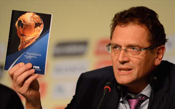 Valcke está preocupado por el estado de los estadios en Brasil