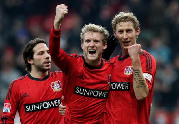 Bundesliga Round 15 Results: Kiessling closes the gap at the top for Leverkusen
