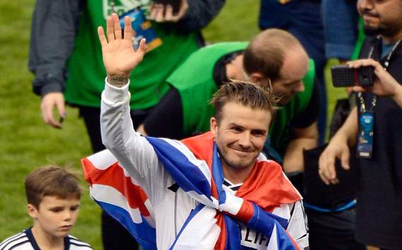 David Beckham's American farewell