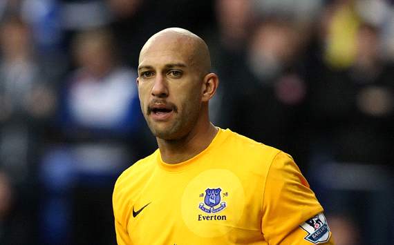 Tim Howard ruled out of Everton FA Cup quarter-final against Wigan with broken back bones
