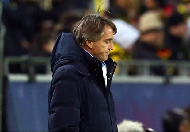 We wanted Europa League qualification, insists Mancini after Borussia Dortmund defeat