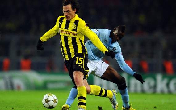 Champions League: Borussia Dortmund - Manchester City, Mats Hummels, Mario Balotelli