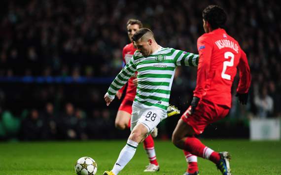 CL - Celtic v FC Spartak Moscow, Gary Hooper