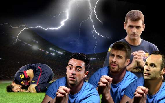 Lionel Messi se lesiona y el Barcelona tiembla