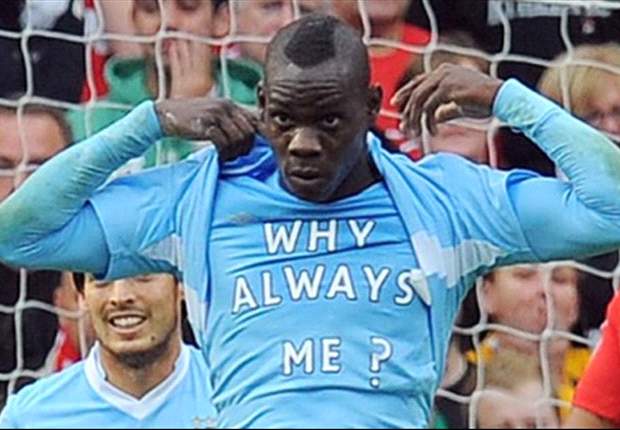 What you missed this Year: Balotelli goes crackers while Denilson shows Wenger what he's missing