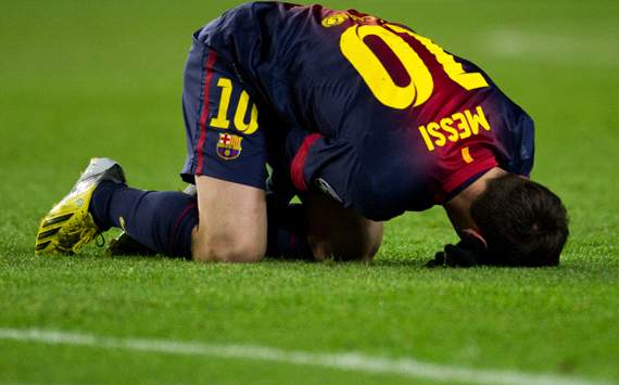 La lesión de Lionel Messi / Foto: Goal.com