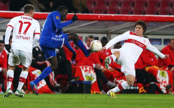 VfB Stuttgart - Molde FK, Sakai, Diouf