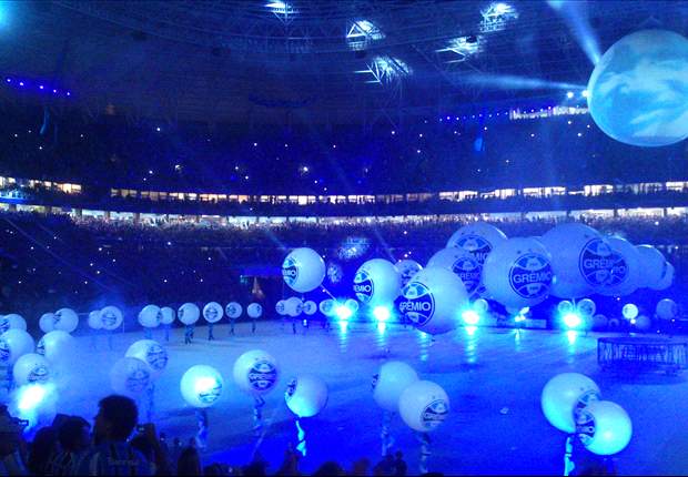 Inauguração da Arena do Grêmio é marcada por espetáculos e festa da torcida