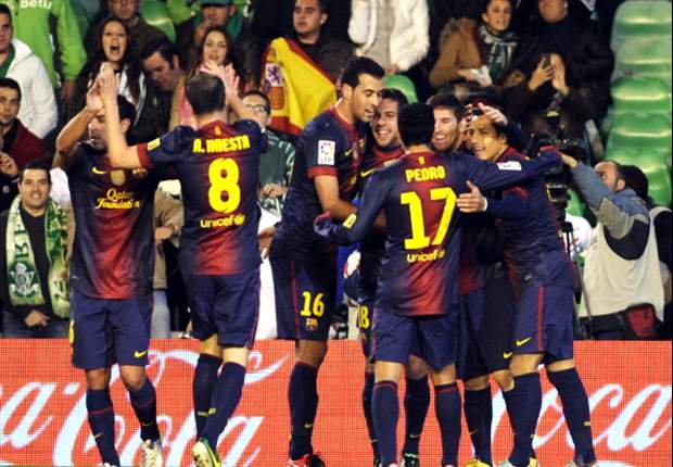 El Barcelona entrena antes de enfrentarse al Atlético