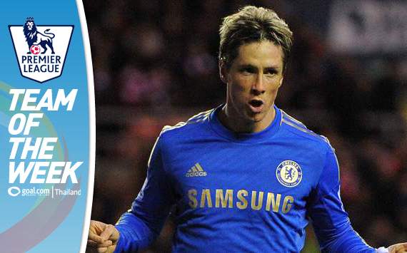 EPL Team of the Week ประจำสัปดาห์ที่ 16