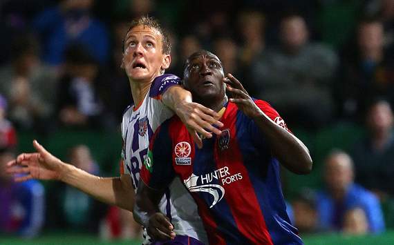 Michael Thwaite - Perth Glory - Emile Heskey - Newcastle Jets