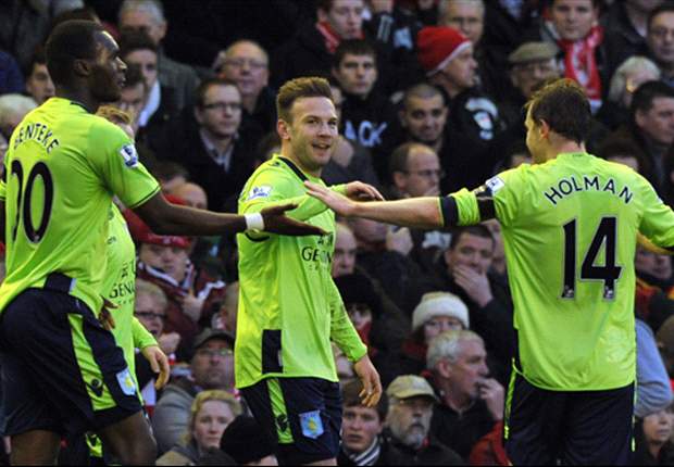 Aston Villa striker Weimann praises team-mate Benteke